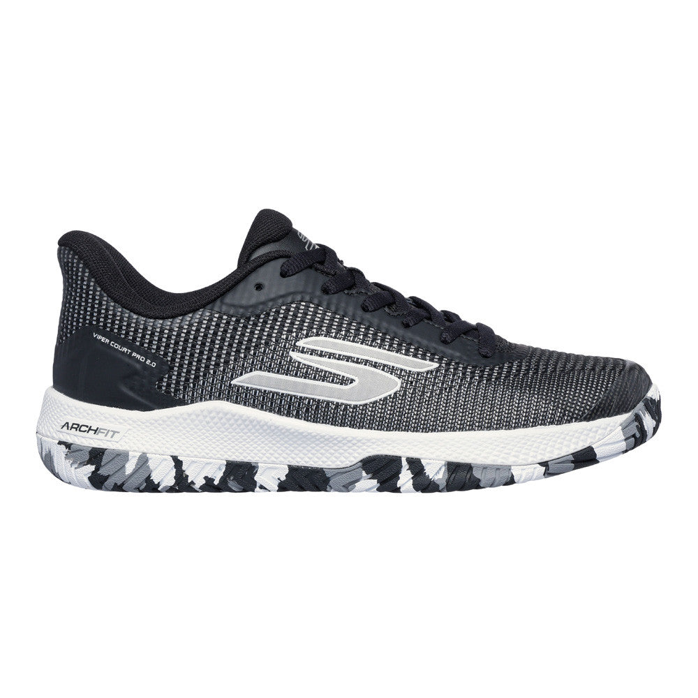 Pickleballsports Skechers Viper Court Pro 2.0 Black/White  Shoe