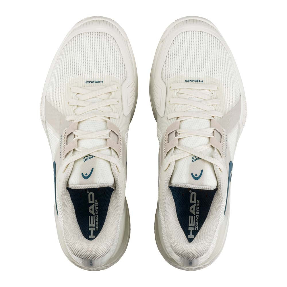Pickleballsports  HEAD Sprint Pro 4.0 Court Shoe  - Chalk White/Twilight Blue