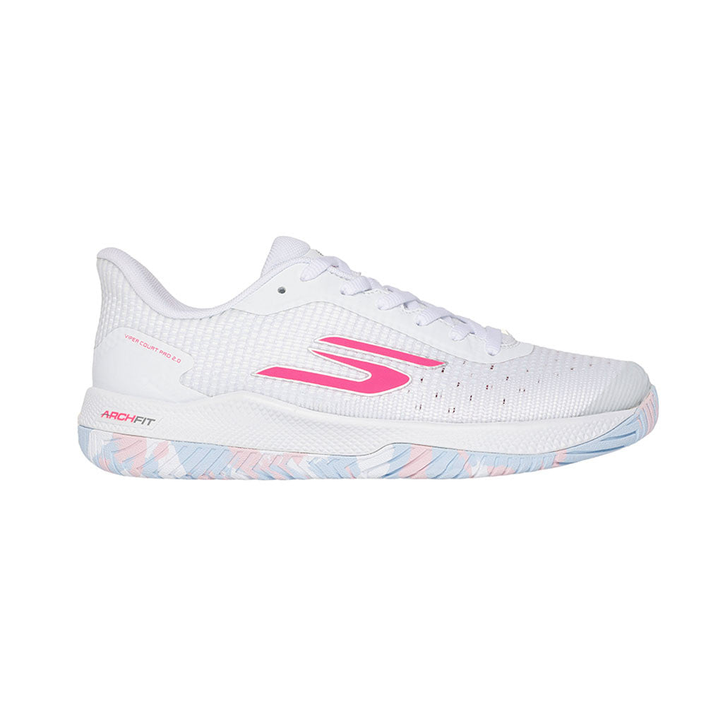 Pickleballsports Skechers Viper Court Pro 2.0 White/Multi  Shoe