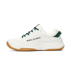 Pickleballsports  Selkirk CourtStrike 2.0 Pickleball Shoe -  White/Dark Green