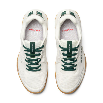 Pickleballsports  Selkirk CourtStrike 2.0 Pickleball Shoe -  White/Dark Green