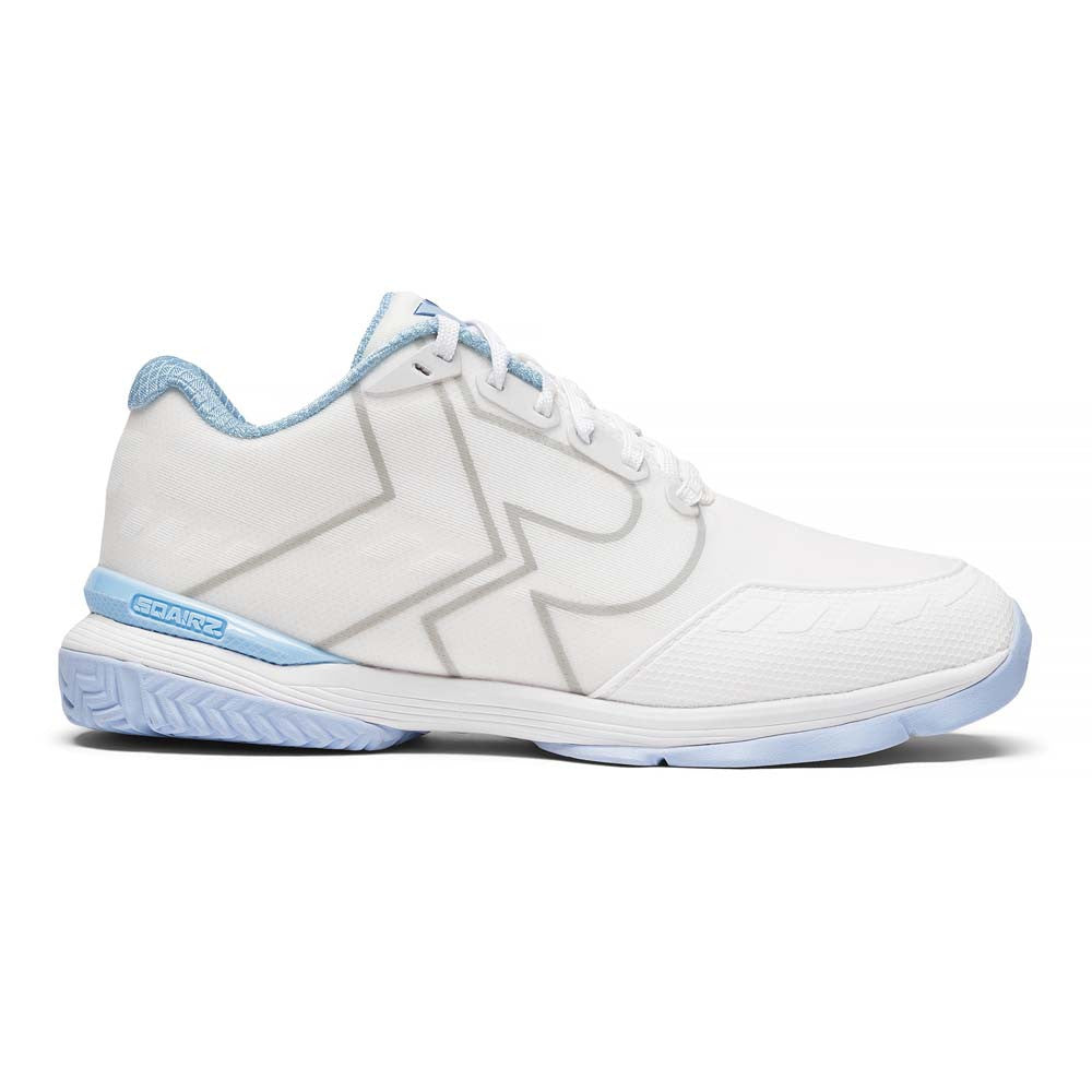 Pickleballsports SQAIRZ XRZ™ White/Light Blue  Pickleball Court Shoes