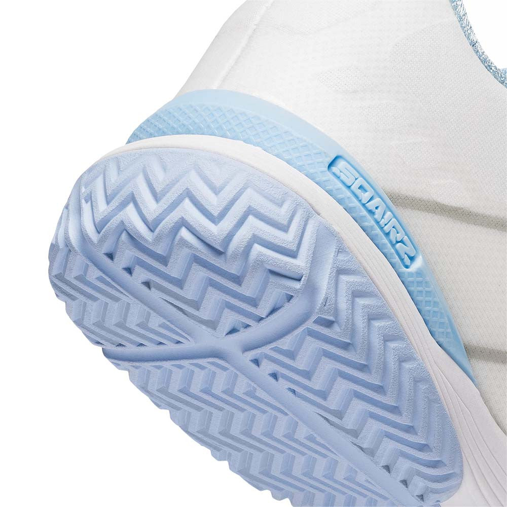 Pickleballsports SQAIRZ XRZ™ White/Light Blue  Pickleball Court Shoes