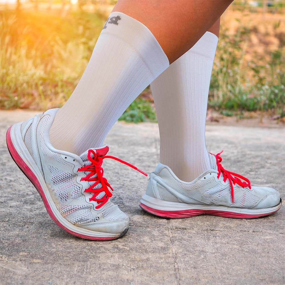 Pickleballsports OS1st WP4Plus Wide Crew Socks