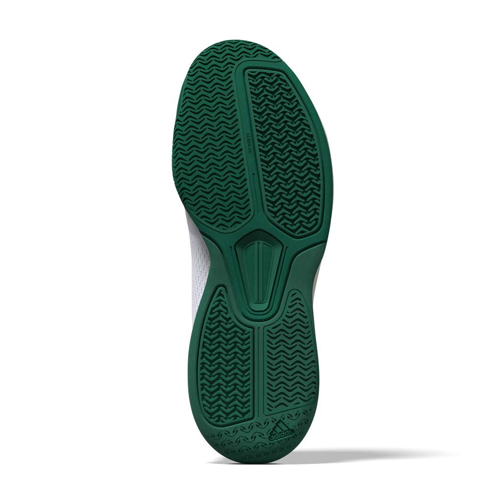 Pickleballsports adidas White/Black/Green Courtflash  Pickleball Shoe