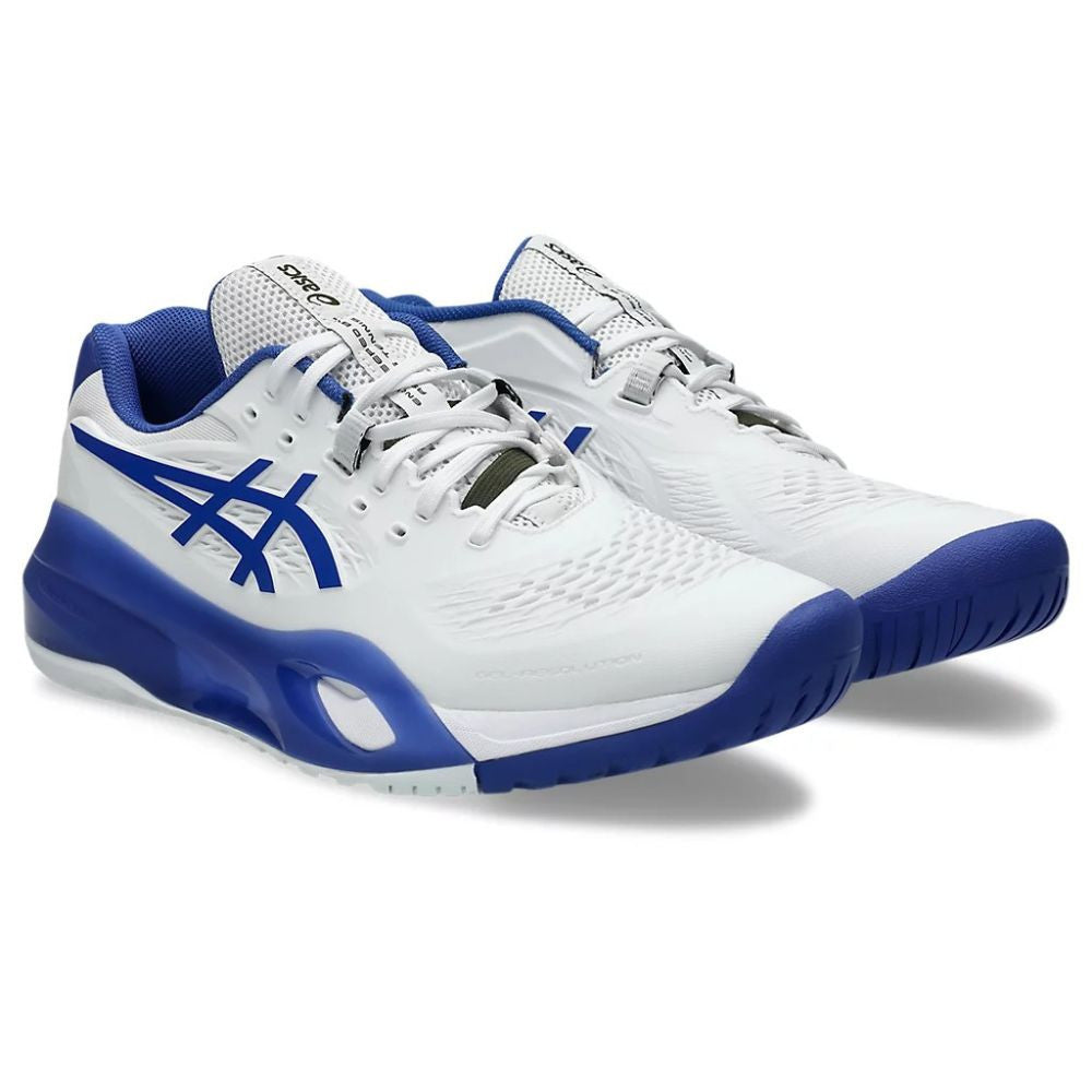 Pickleballsports ASICS Gel-Resolution X Court Shoe - White/Dark Cobalt