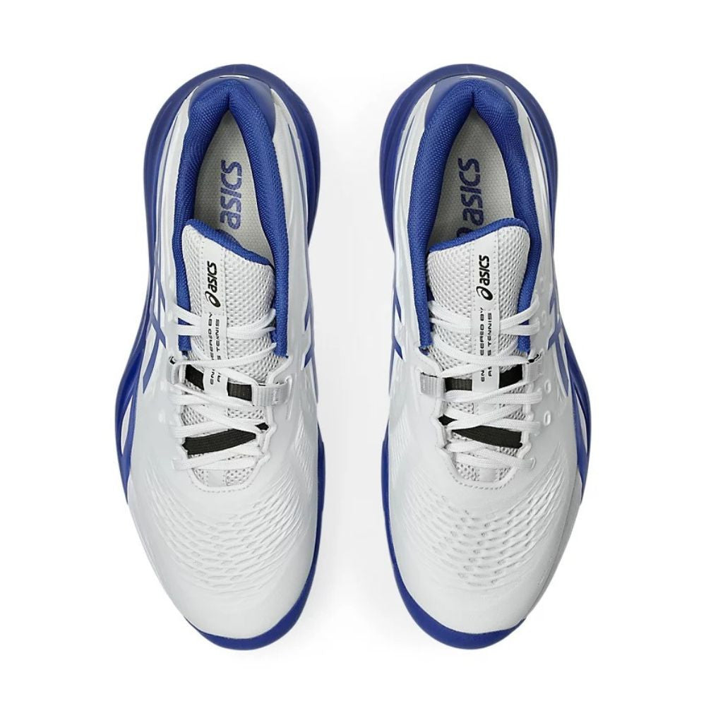 Pickleballsports ASICS Gel-Resolution X Court Shoe - White/Dark Cobalt