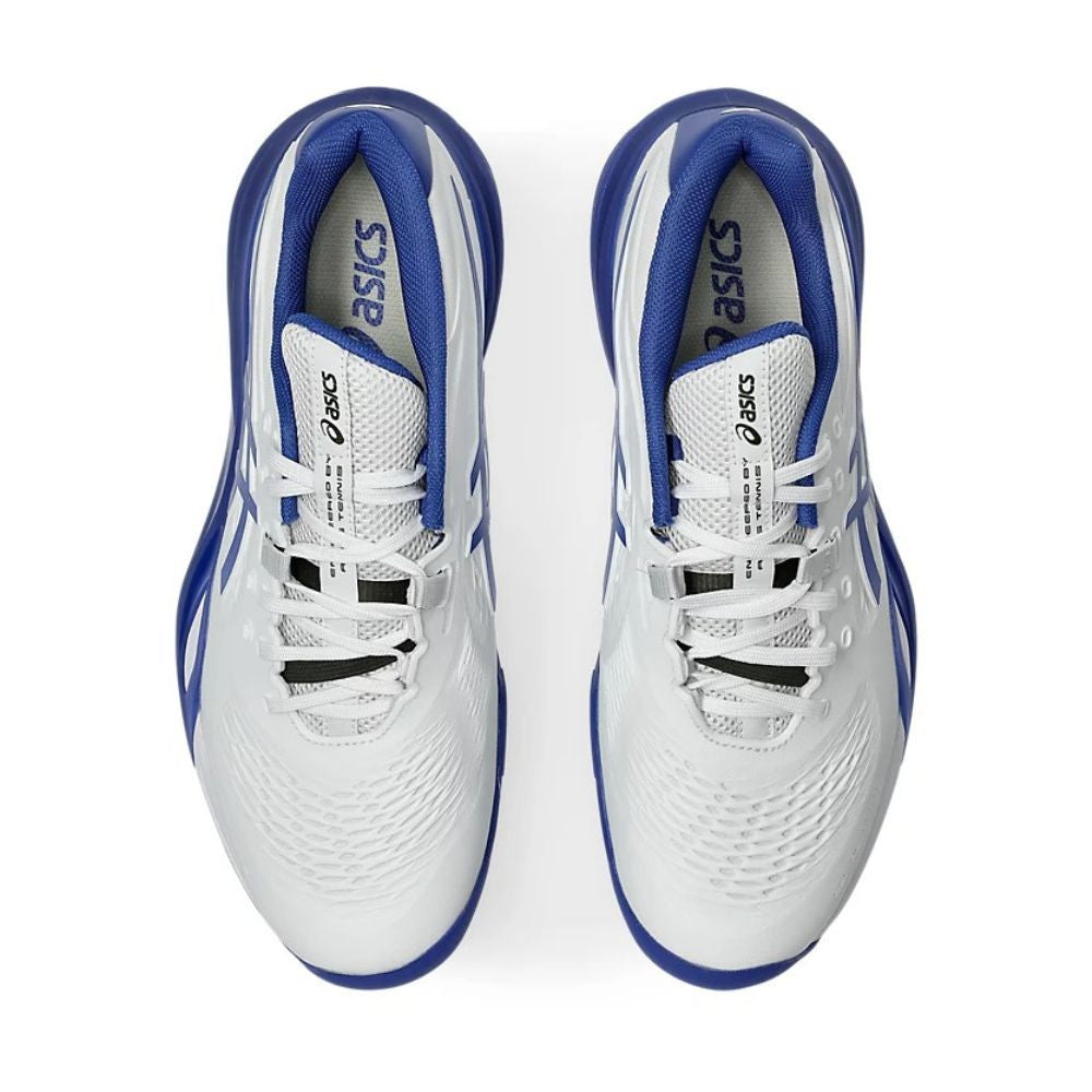 Pickleballsports ASICS Gel-Resolution X Wide Court Shoe - White/Dark Cobalt