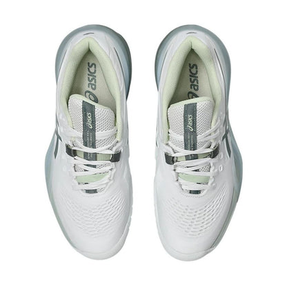 Pickleballsports ASICS Gel Resolution X Pickleball Shoe - White/Monument Blue