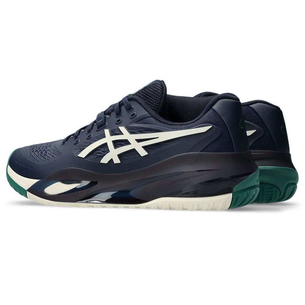 Pickleballsports ASICS Gel-Resolution X Wide Court Shoe - White/Dark Cobalt