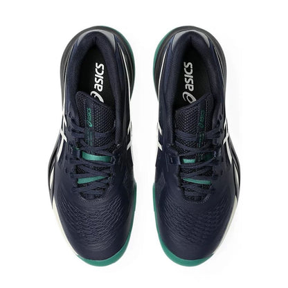 Pickleballsports ASICS Gel-Resolution X Wide Court Shoe - White/Dark Cobalt