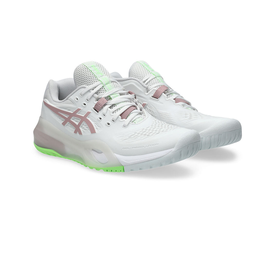 Pickleballsports ASICS Gel Resolution X Pickleball Shoe - White/Monument Blue