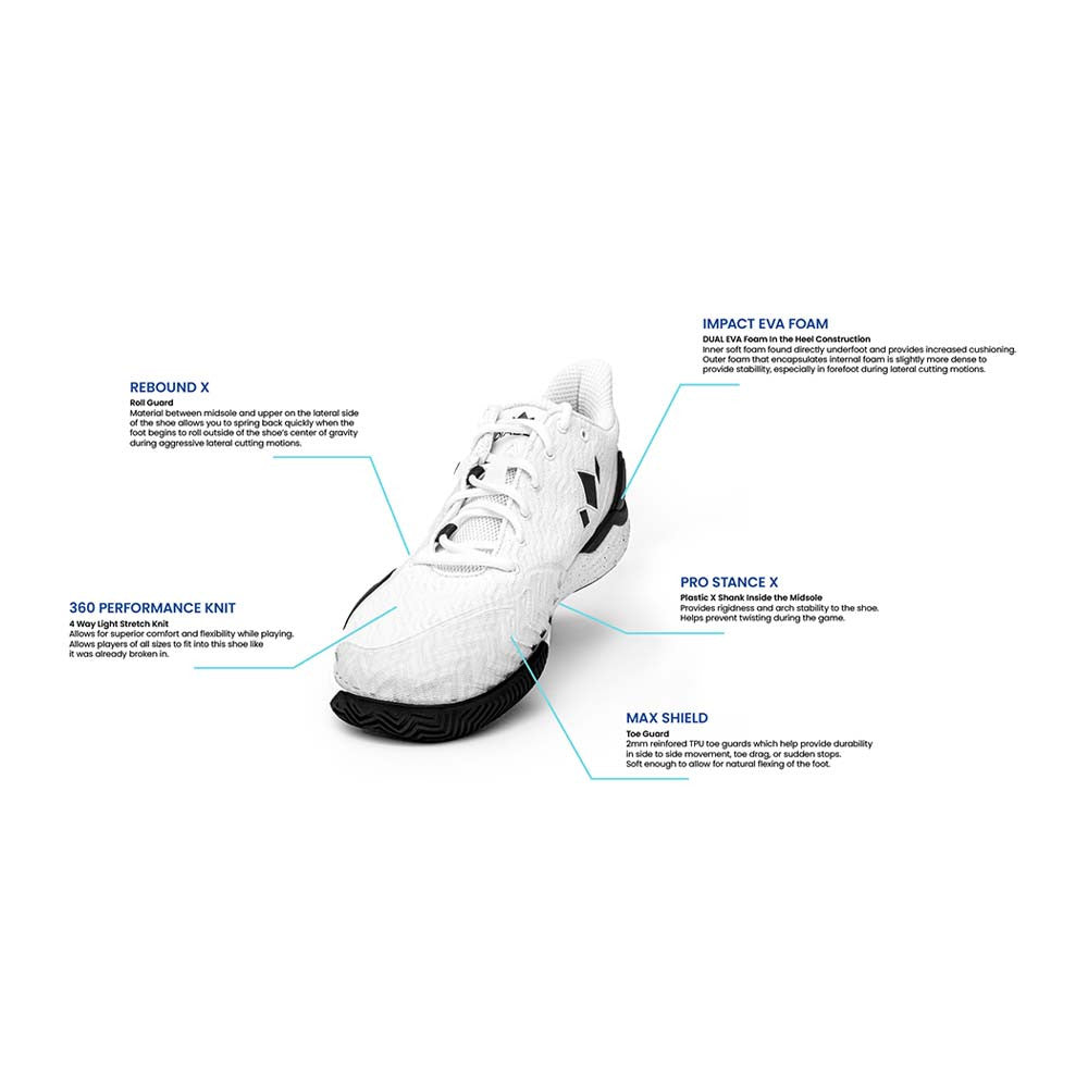 Pickleballsports Diadem Court Burst  Pickleball Court Shoe