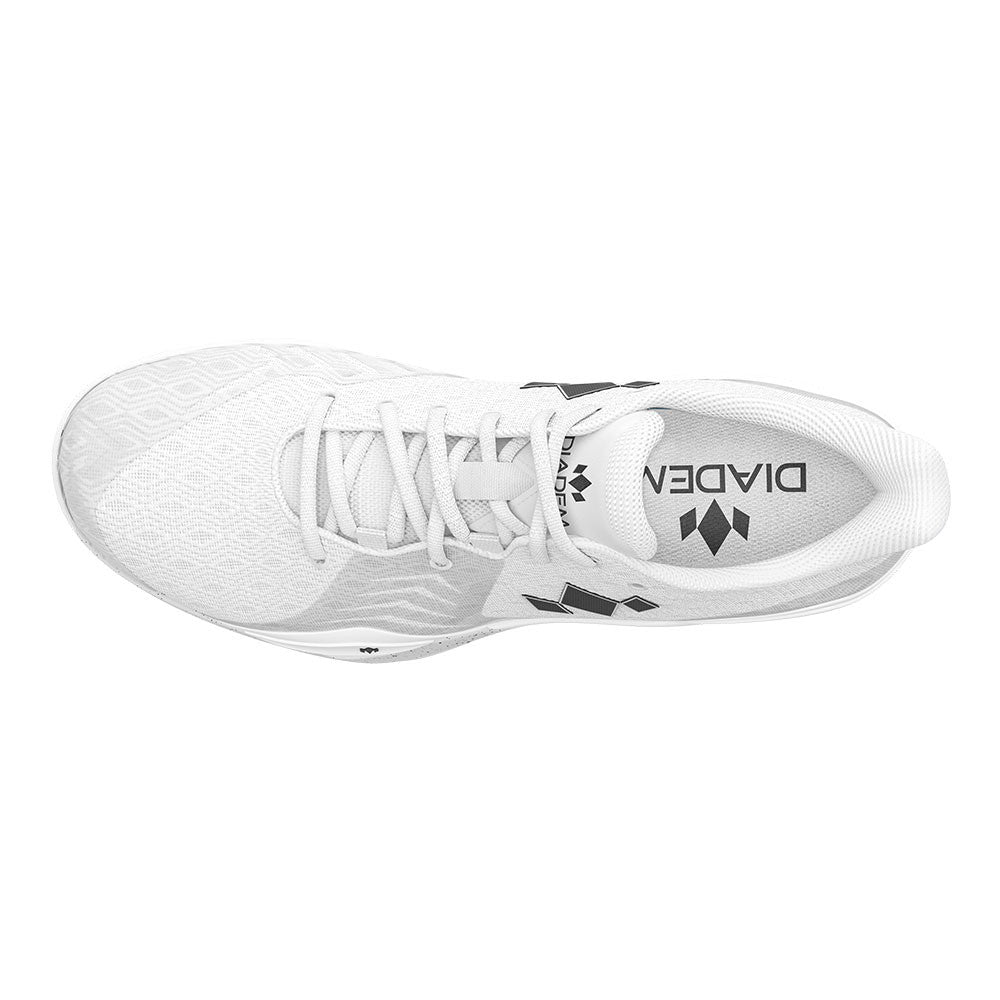 Pickleballsports Diadem Court Burst Wide Court Shoe - Unisex - White/White