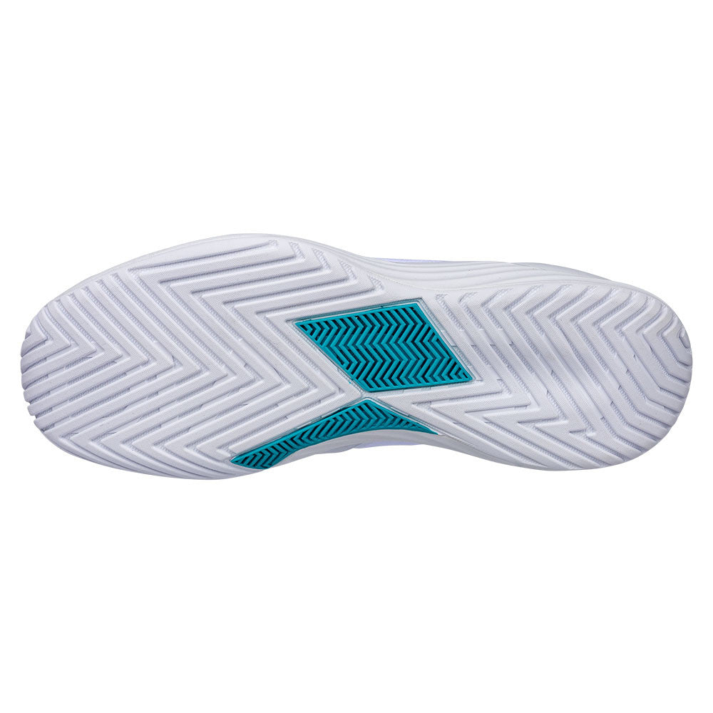 Pickleballsports Diadem Court Burst Court Shoe - Unisex - White/Teal