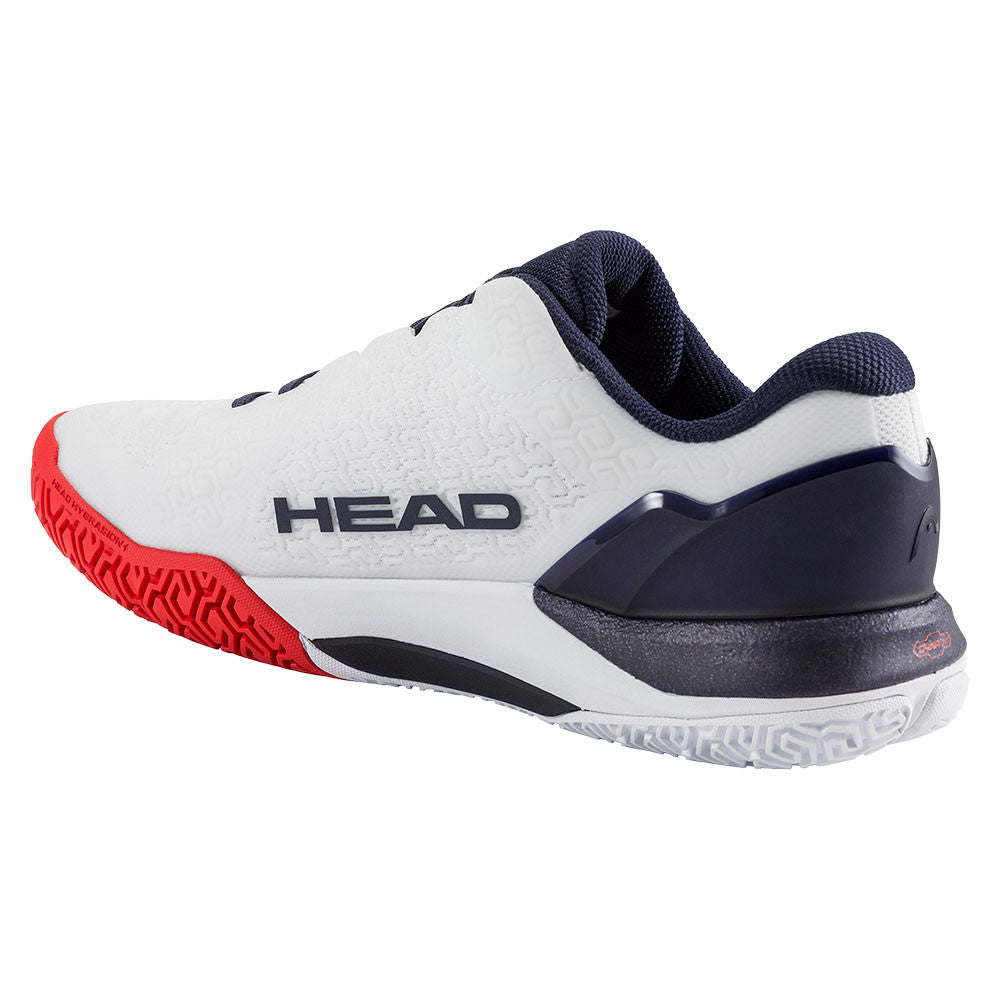 Pickleballsports HEAD Revolt Pro 5.0 Court Shoe - White/Navy/Red
