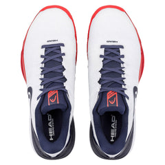 Pickleballsports HEAD Revolt Pro 5.0 Court Shoe - White/Navy/Red