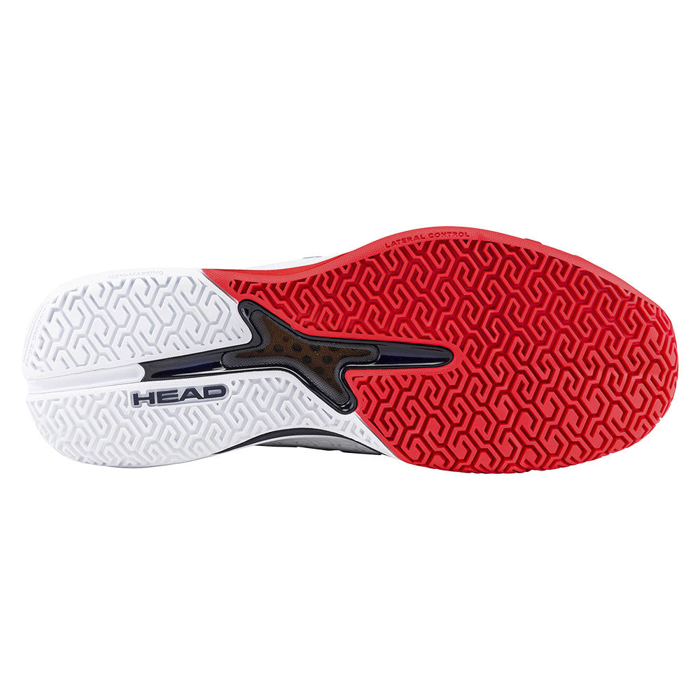Pickleballsports HEAD Revolt Pro 5.0 Court Shoe - White/Navy/Red