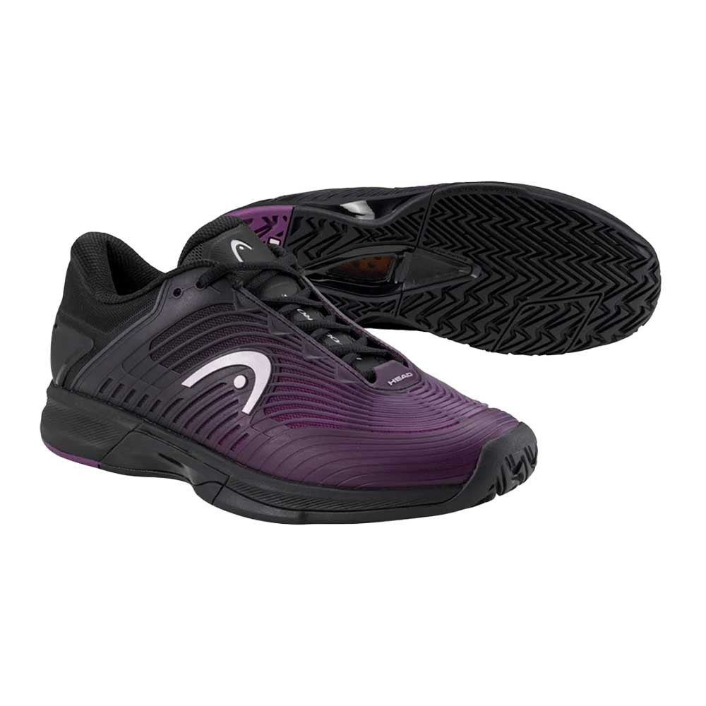 Pickleballsports HEAD Revolt Pro 4.5 Court  Shoe - Black/Plum