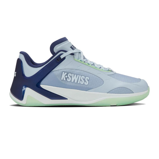 Pickleballsports K-Swiss K-Frame Pickleball Shoe - Artic Ice/Oceana/Patina Green