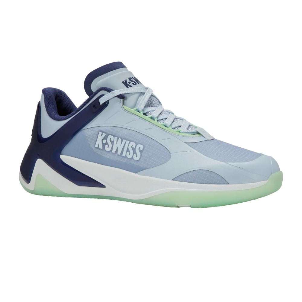Pickleballsports K-Swiss K-Frame Pickleball Shoe - Artic Ice/Oceana/Patina Green