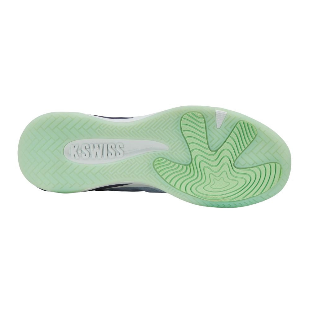 Pickleballsports K-Swiss K-Frame Pickleball Shoe - Artic Ice/Oceana/Patina Green