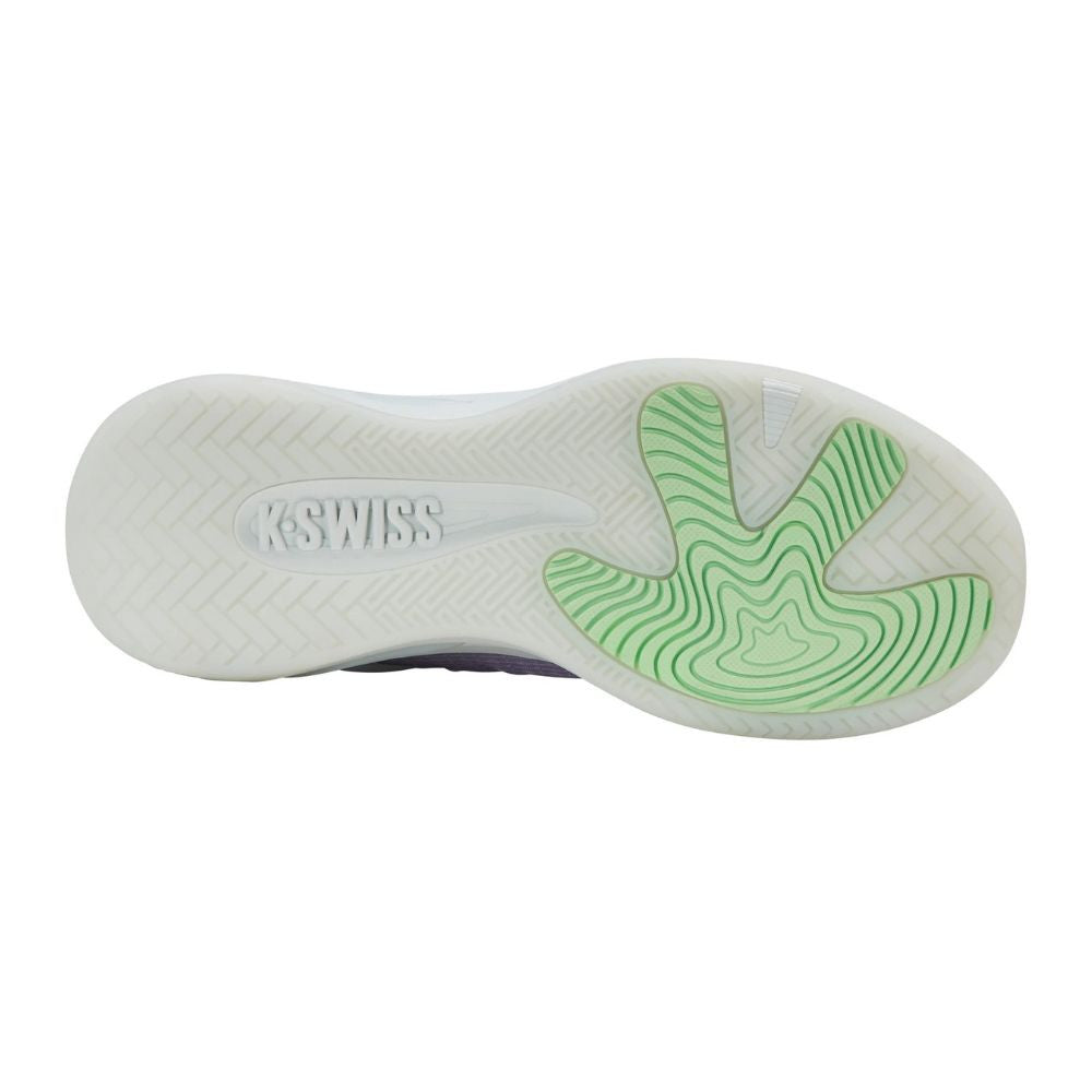 Pickleballsports K-Swiss K-Frame Pickleball Shoe - Lavender Blue/Bit of Blue/Patina Green