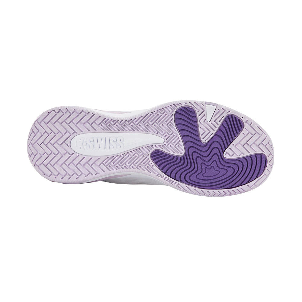 Pickleballsports K-Swiss K-Frame Pickleball Shoe - White/Neon Mint/Hot Neon Pink