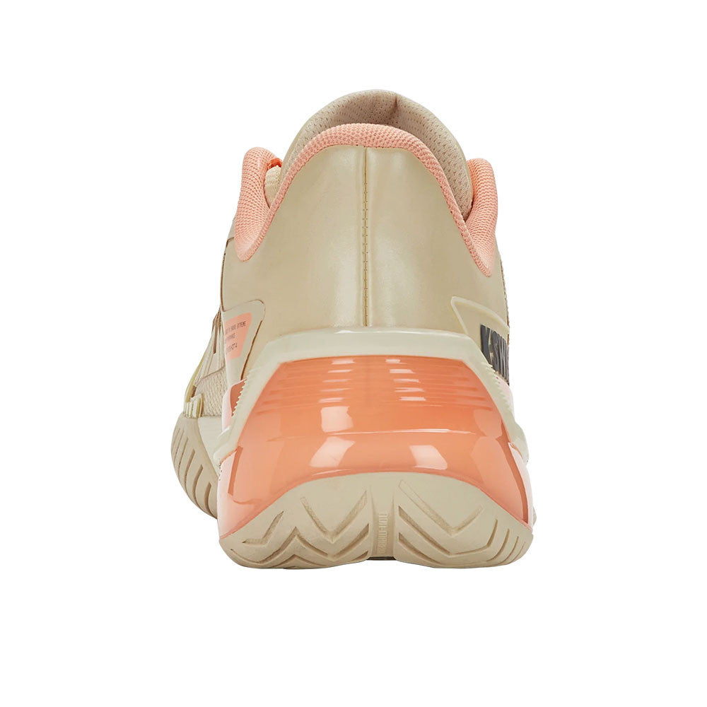 Pickleballsports K-Swiss Ultra Shot 4 Pickleball Shoe - Whitecap Gray/Peach Parfait/Egret
