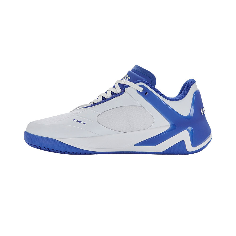 Pickleballsports K-Swiss K-Frame Pickleball Shoe - White/Dazzling Blue