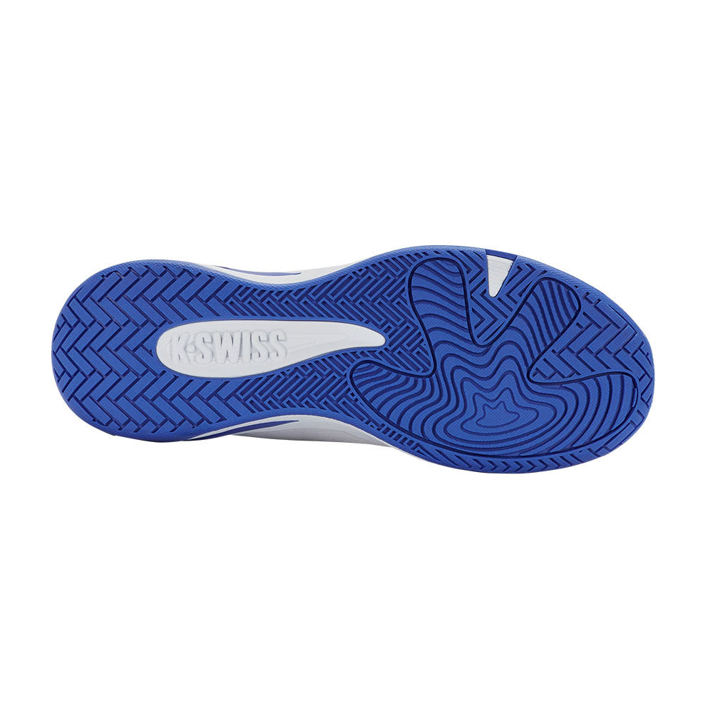Pickleballsports K-Swiss K-Frame Pickleball Shoe - White/Dazzling Blue