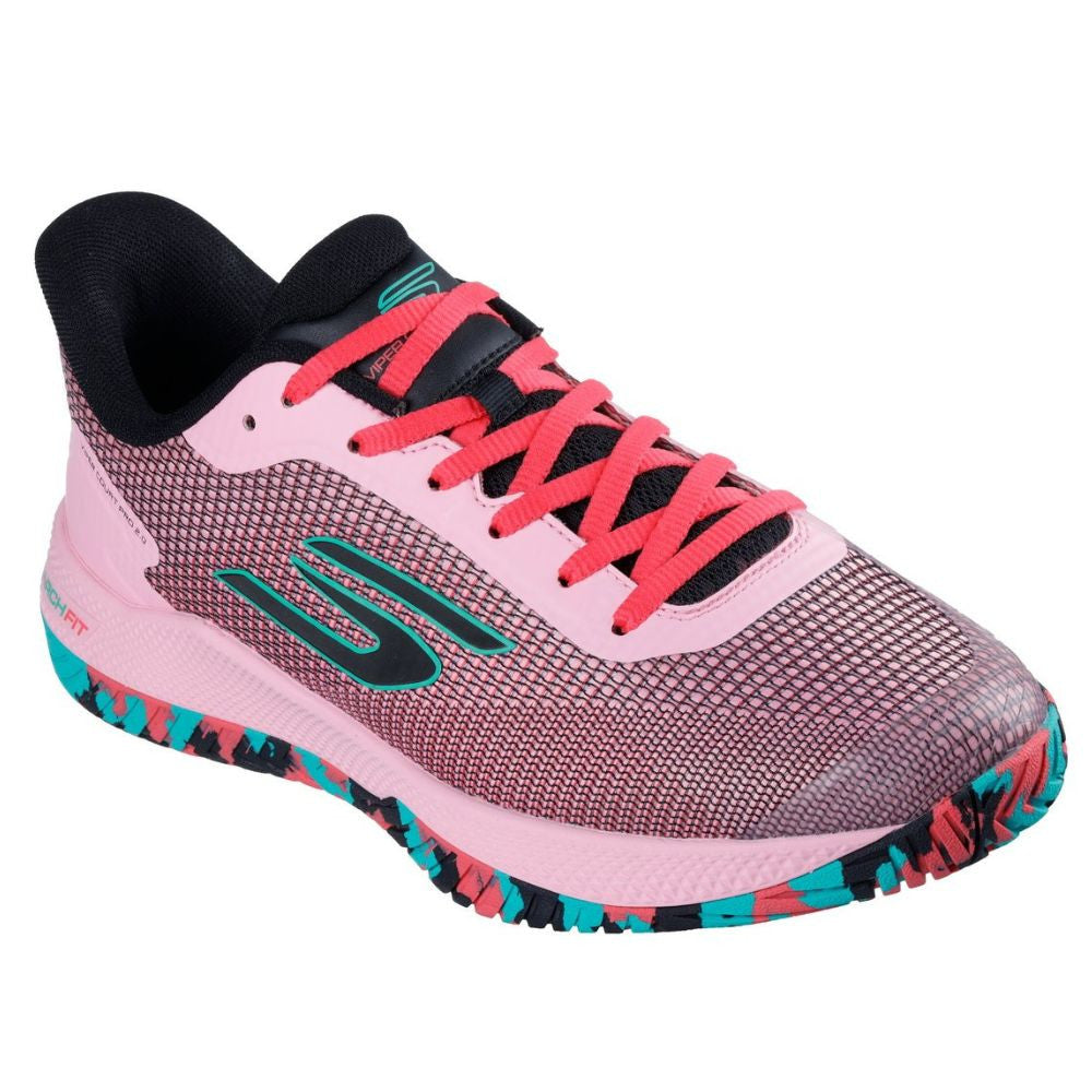 Pickleballsports Skechers Viper Court Pro 2.0 Pink/Black  Shoe