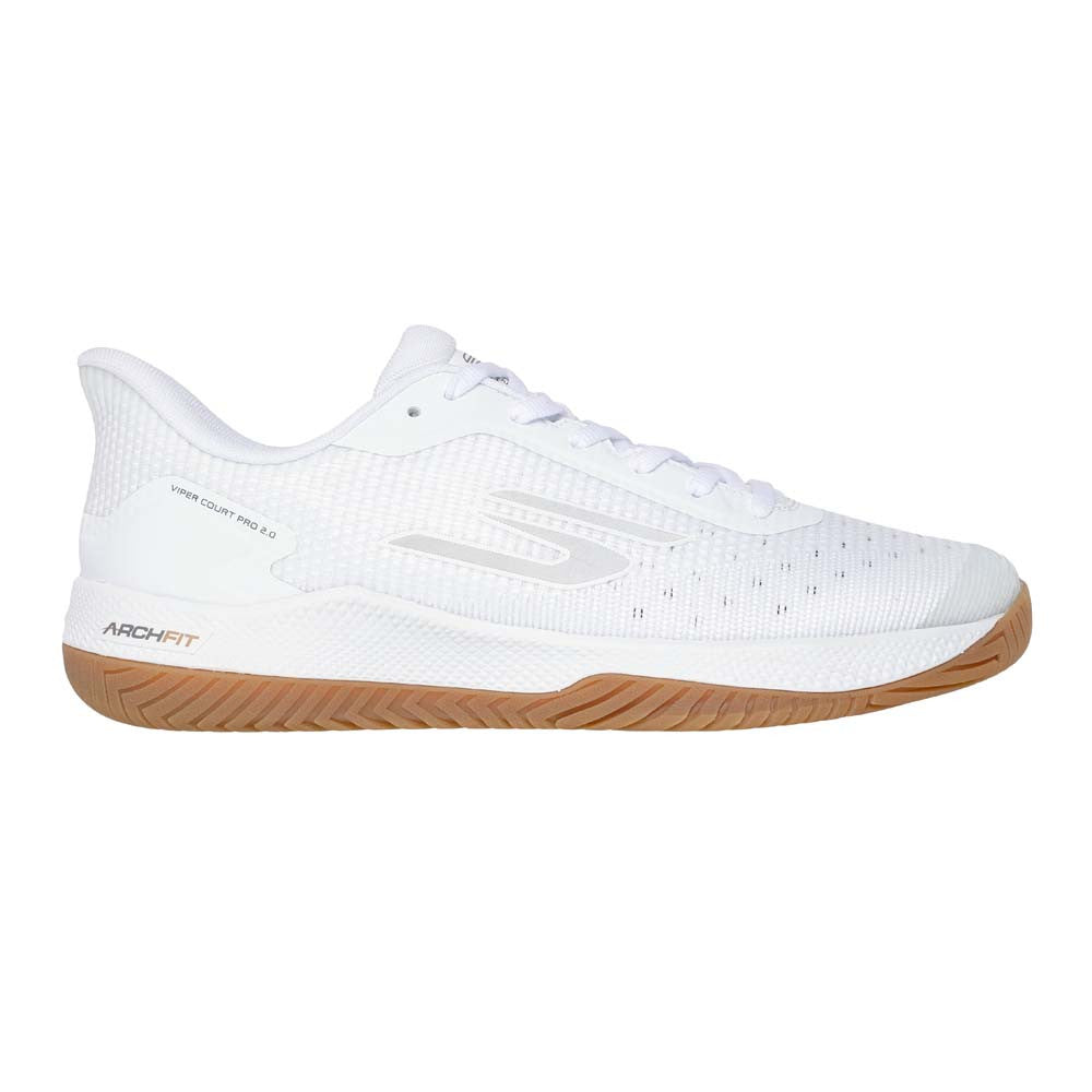 Pickleballsports Skechers Viper Court Pro Wide Shoe -White/Black