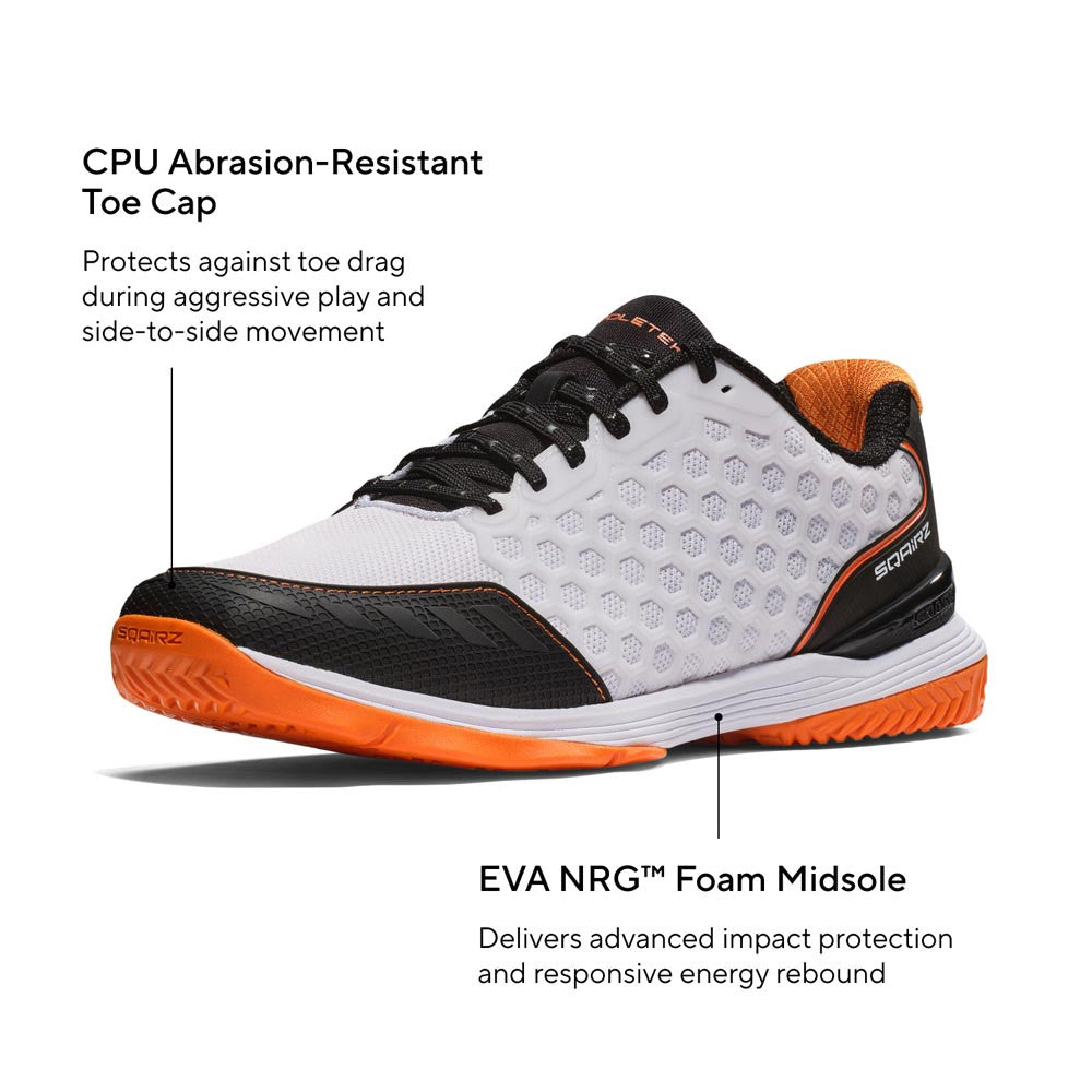 Pickleballsports SQAIRZ XRZ2™ Pickleball Court Shoes - Ember
