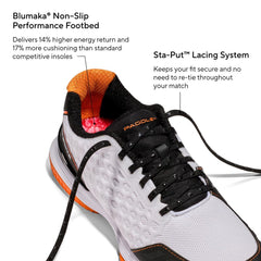 Pickleballsports SQAIRZ XRZ2™ Pickleball Court Shoes - Ember