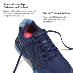 Pickleballsports SQAIRZ XRZ2™ Pickleball Court Shoes - Ember