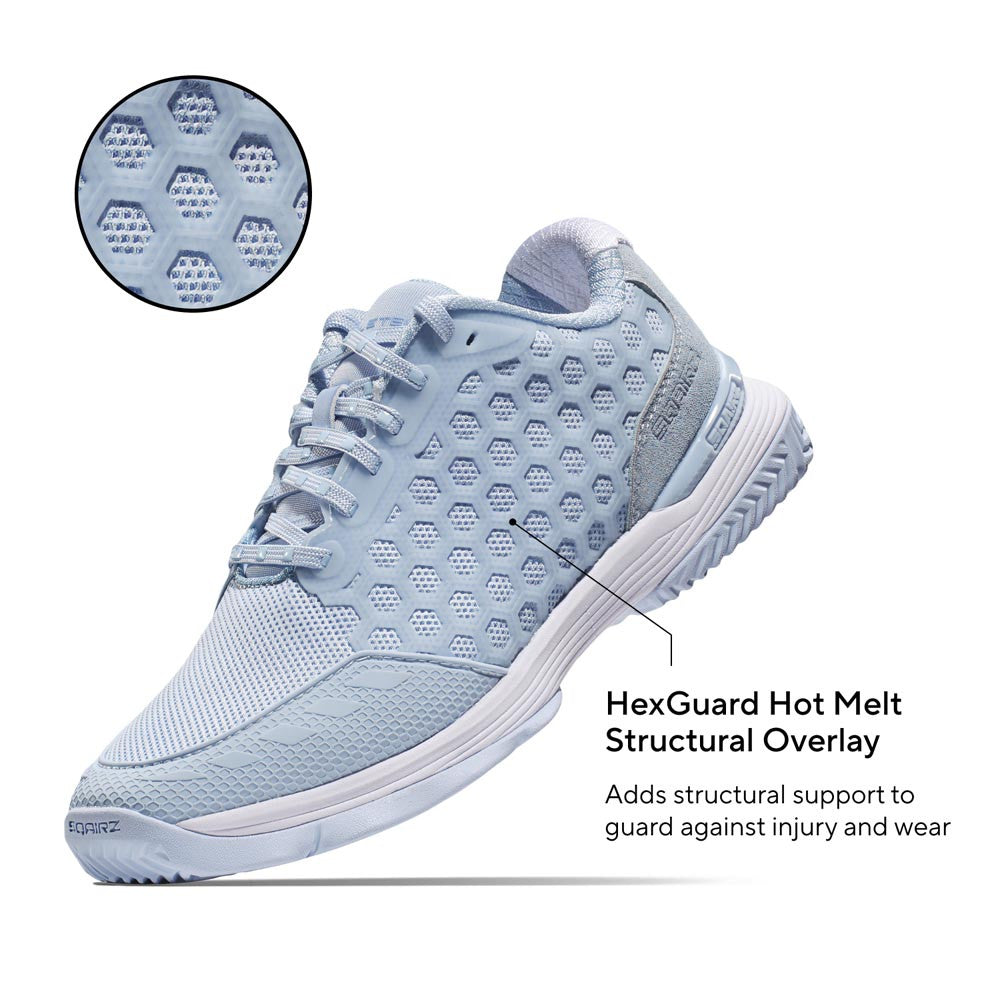 Pickleballsports SQAIRZ XRZ2™ Pickleball Court Shoes - Glacier