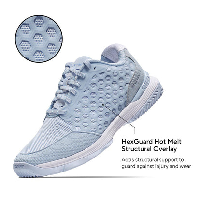 Pickleballsports SQAIRZ XRZ2™ Pickleball Court Shoes - Glacier