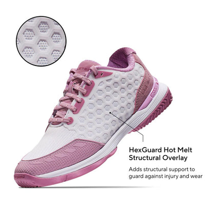 Pickleballsports SQAIRZ XRZ2™ Pickleball Court Shoes - Ultra Bloom