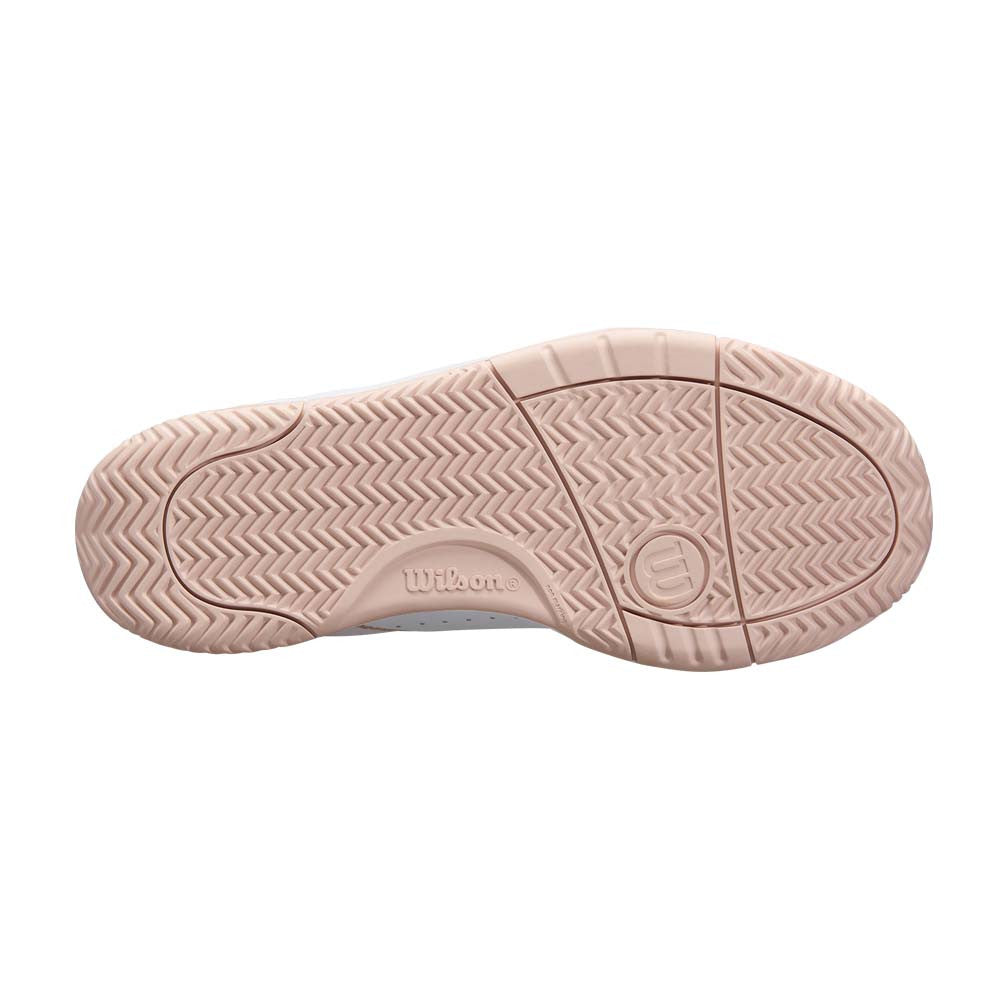 Pickleballsports Wilson Pickle Pro White/White/Cameo Rose  Pickleball Shoe