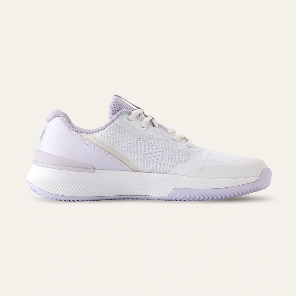Pickleballsports Wilson Intrigue Pro Court   White/Lavender Blue/Silver Shoe