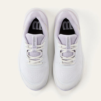 Pickleballsports Wilson Intrigue Pro Court   White/Lavender Blue/Silver Shoe