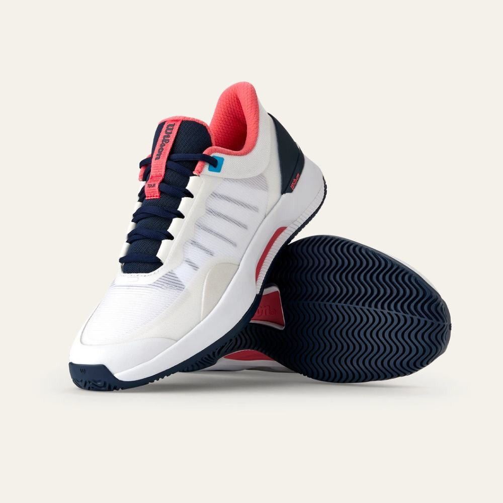 Pickleballsports Wilson Intrigue Pro Court White/Navy Blazer/Dubarry  Shoe