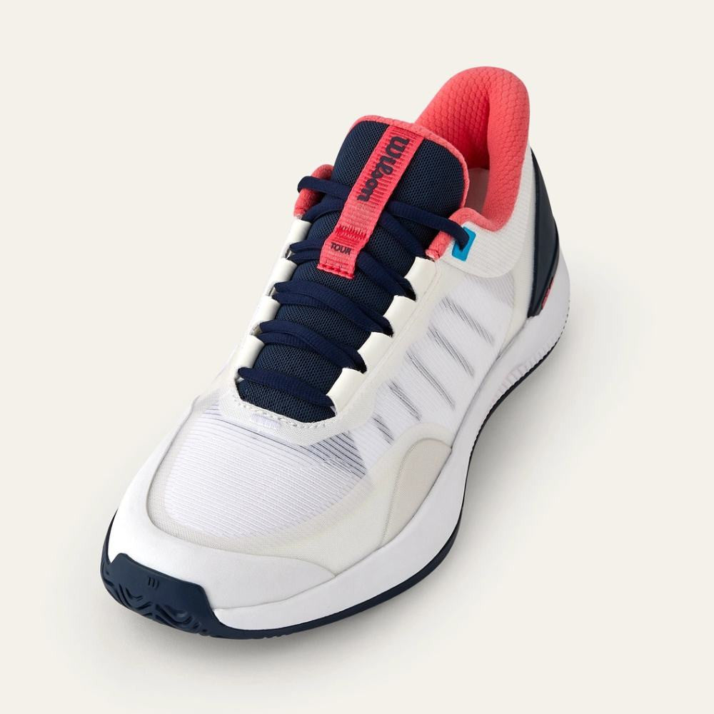 Pickleballsports Wilson Intrigue Pro Court White/Navy Blazer/Dubarry  Shoe