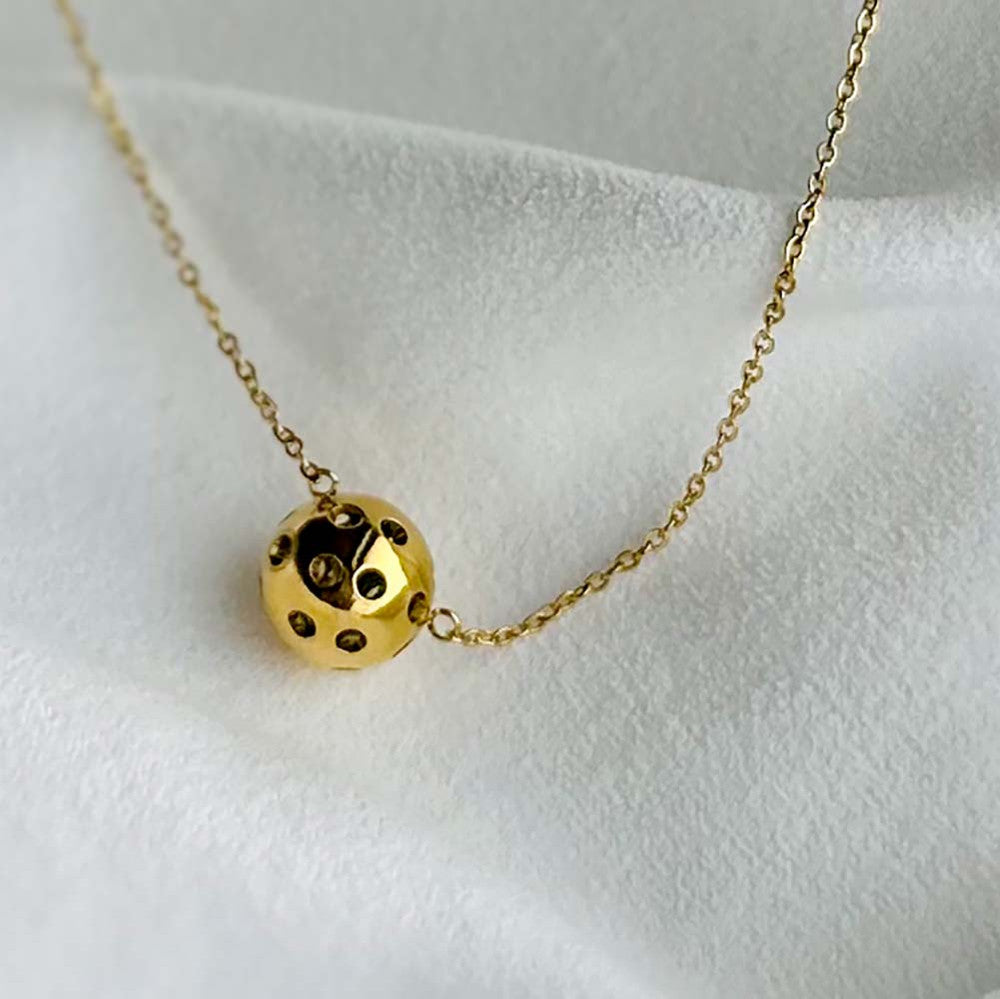 Pickleballsports The Dainty Dinker The Volley Pickleball Necklace