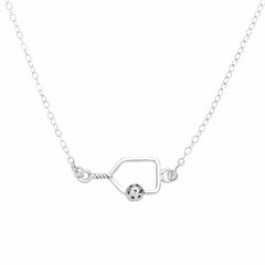 Pickleballsports Born to Rally Pickleball Passion Pendant Necklace