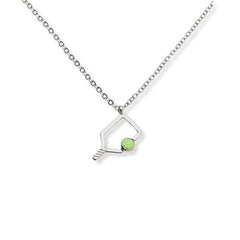 Pickleballsports Born to Rally Color Pop Pickleball Necklace