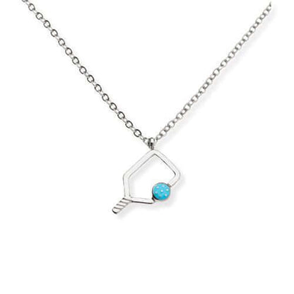 Pickleballsports Born to Rally Color Pop Pickleball Necklace