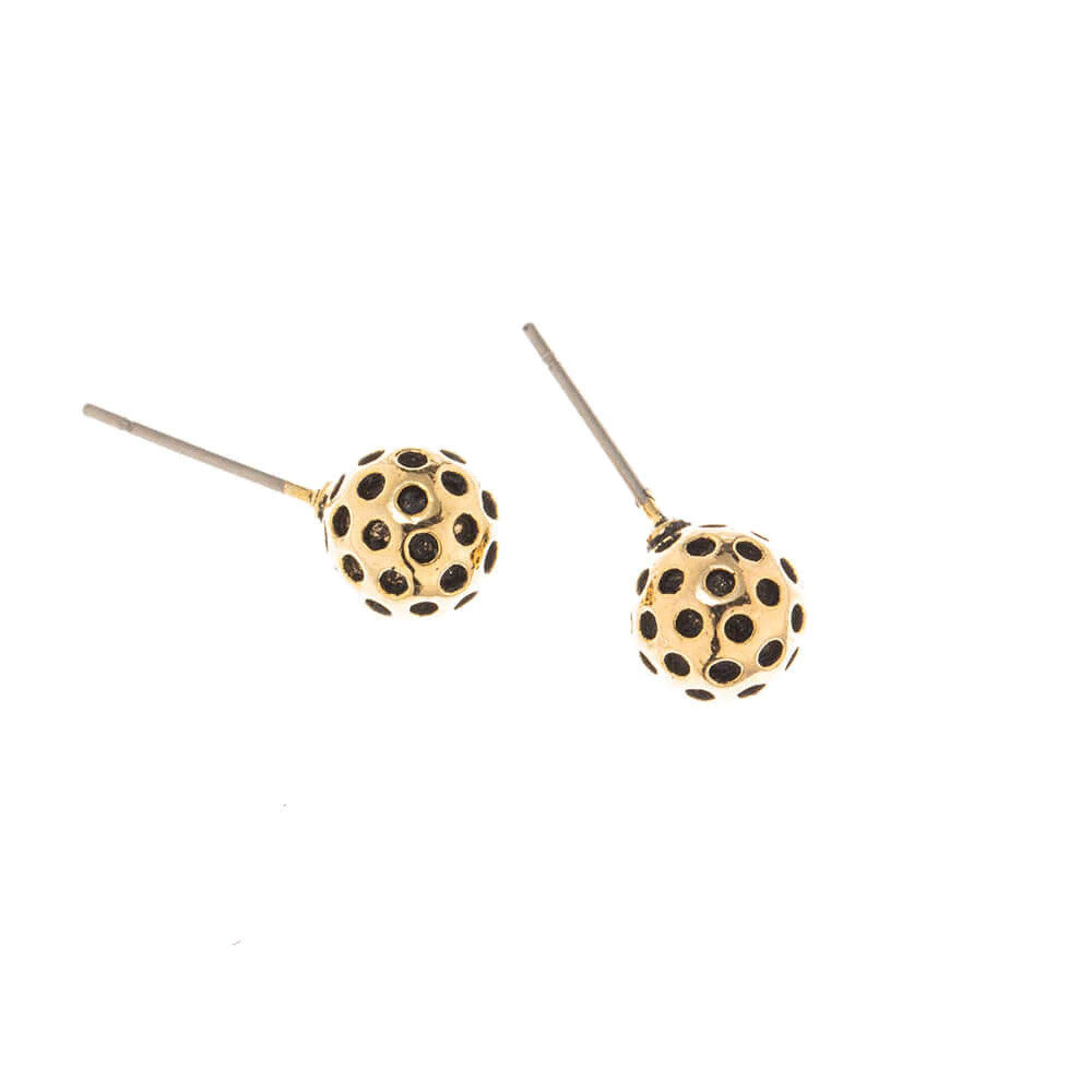 Pickleballsports Born to Rally Pickleball Stud Earrings