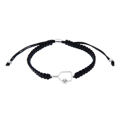 Pickleballsports Born to Rally Pickleball Paddle Adjustable Rope Bracelet
